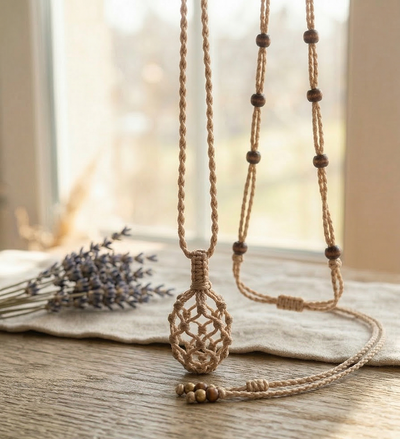 Crystal Holder Necklace view 2