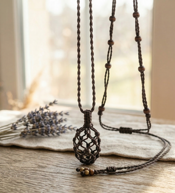 Crystal Holder Necklace